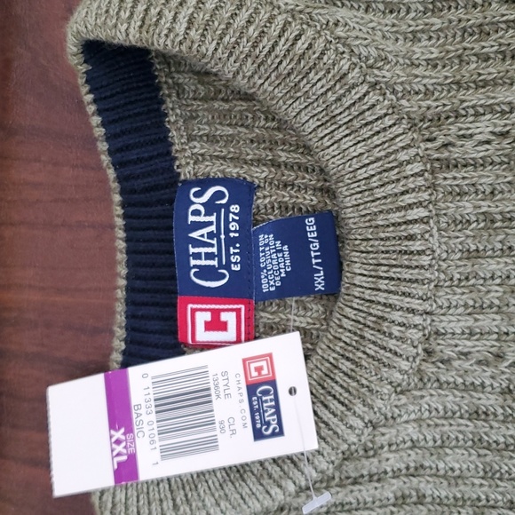 Men's  Chaps sweater - Picture 3 of 5